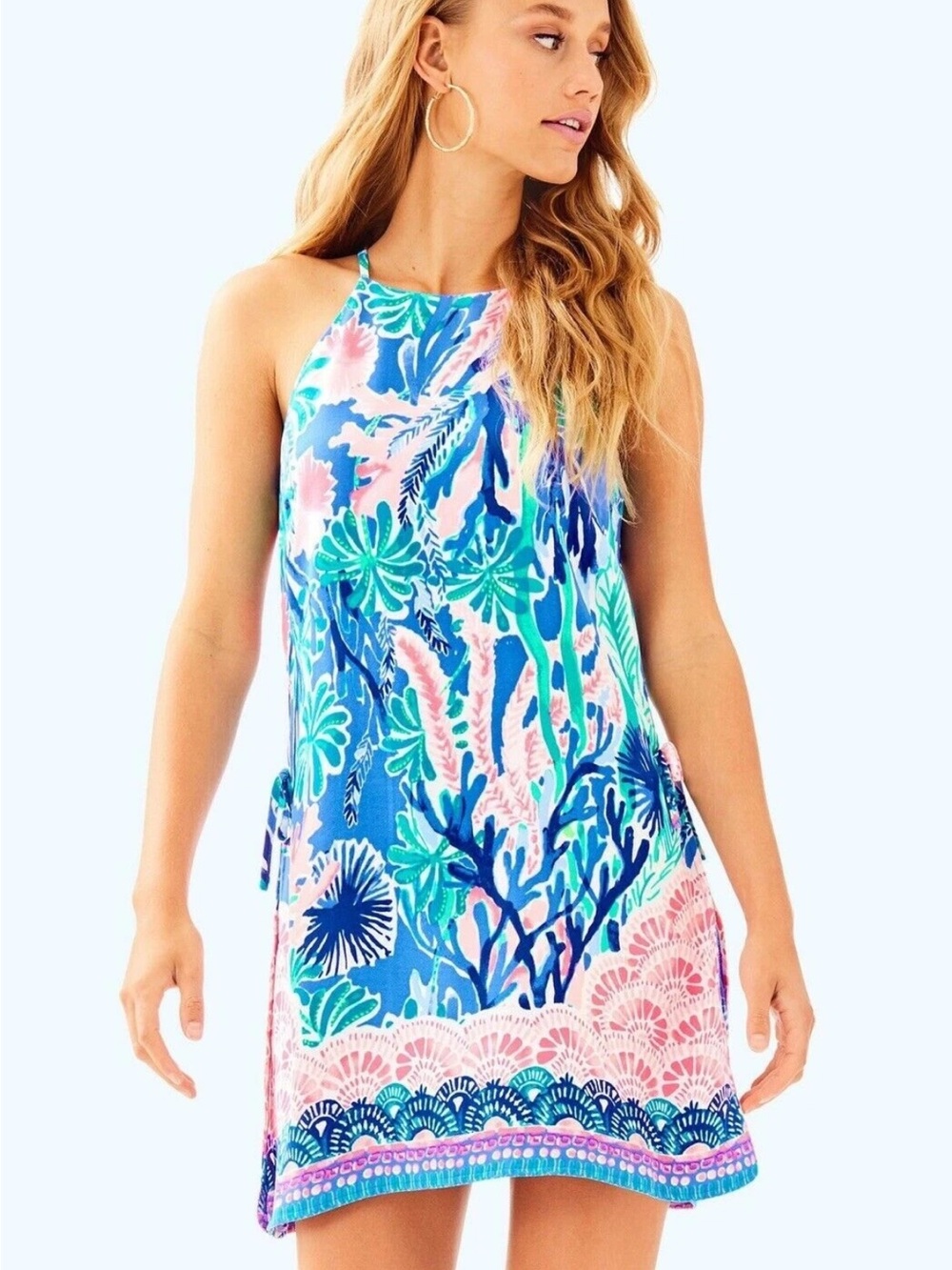 Lilly Pulitzer Pearl Romper In The Jet Stream Print